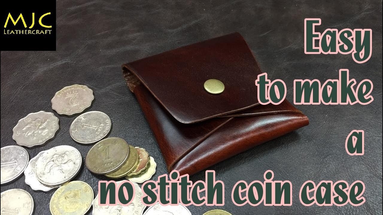 Making a No Stitch Coin Case / free pattern
