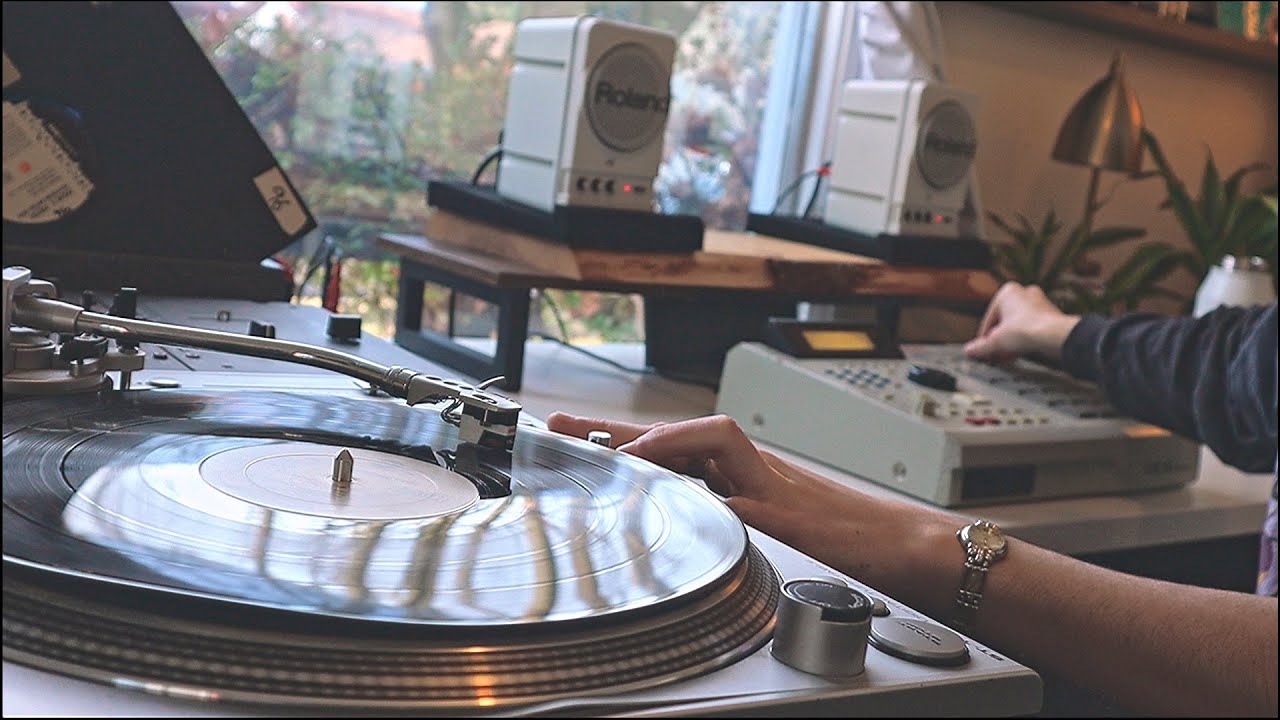 Sampling a record from goodwill
