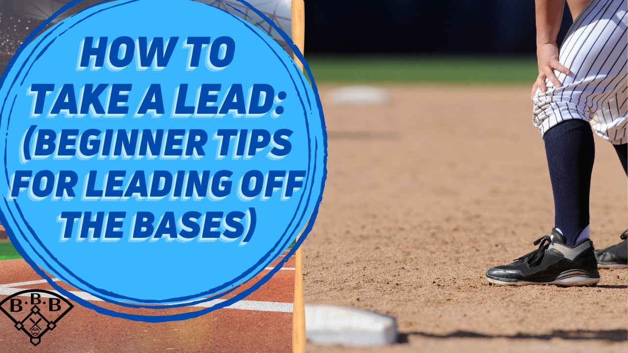 How to Take a Lead // Tips for Youth Baseball Players Learning to Lead Off the Bases