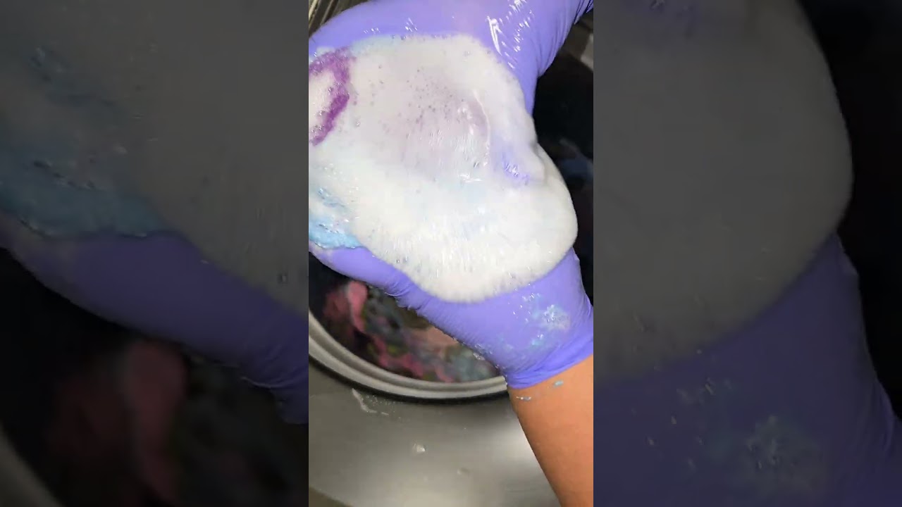 Bday request on TT. #fyp #asmr #cleantok #laundry 