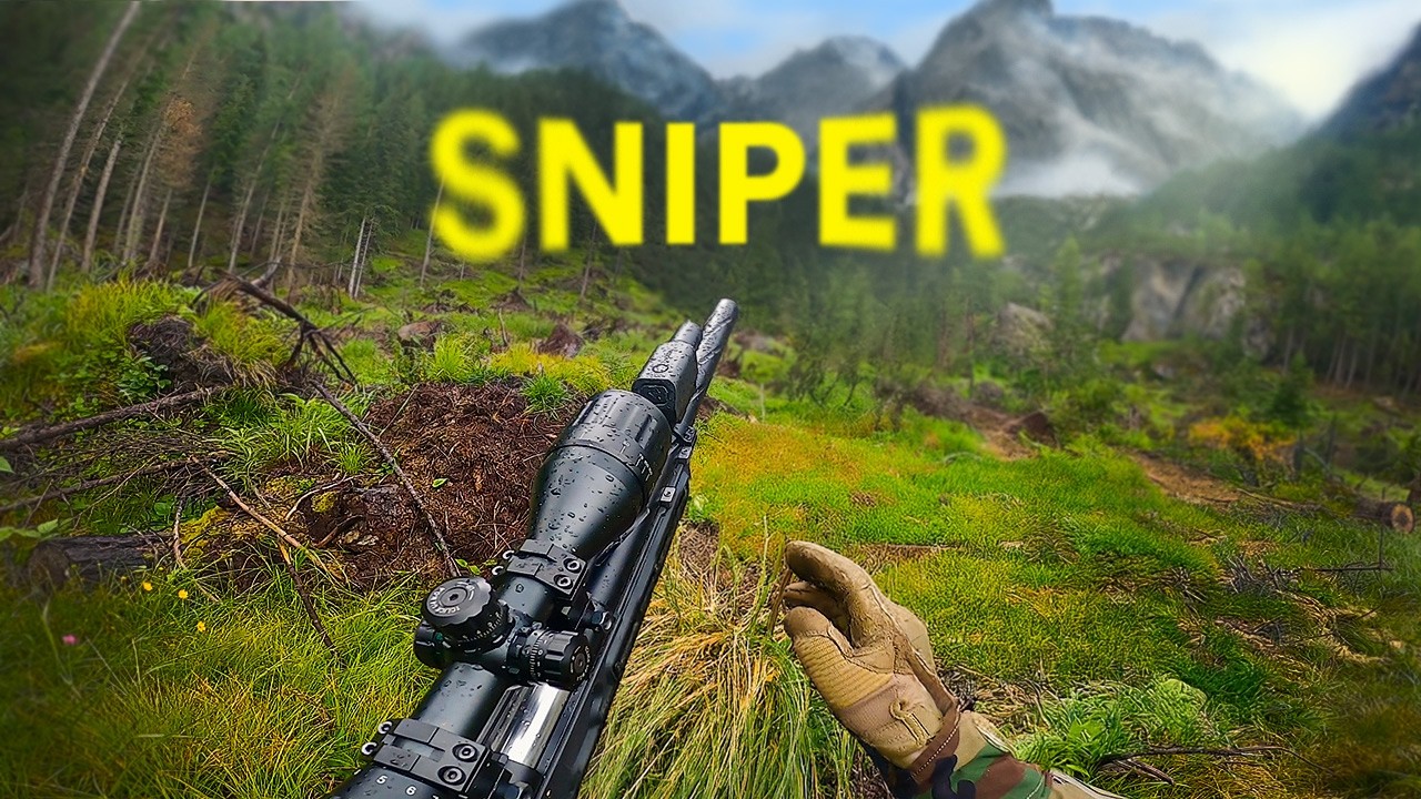 Gameplay Softair SNIPER sulle Dolomiti &bull; JSC 2024