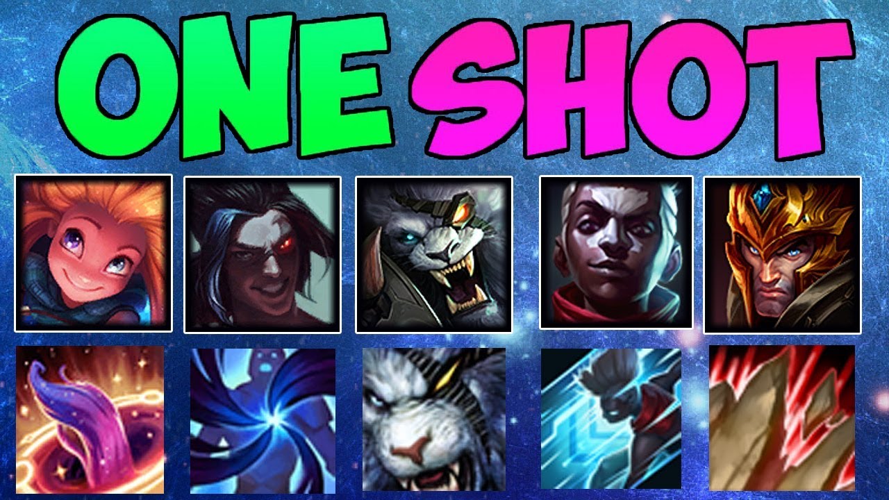 INSANE ONE-SHOT MONTAGE ( Zoe, Kayn , Rengar, Jarvan,..) | League Of Legends Mid