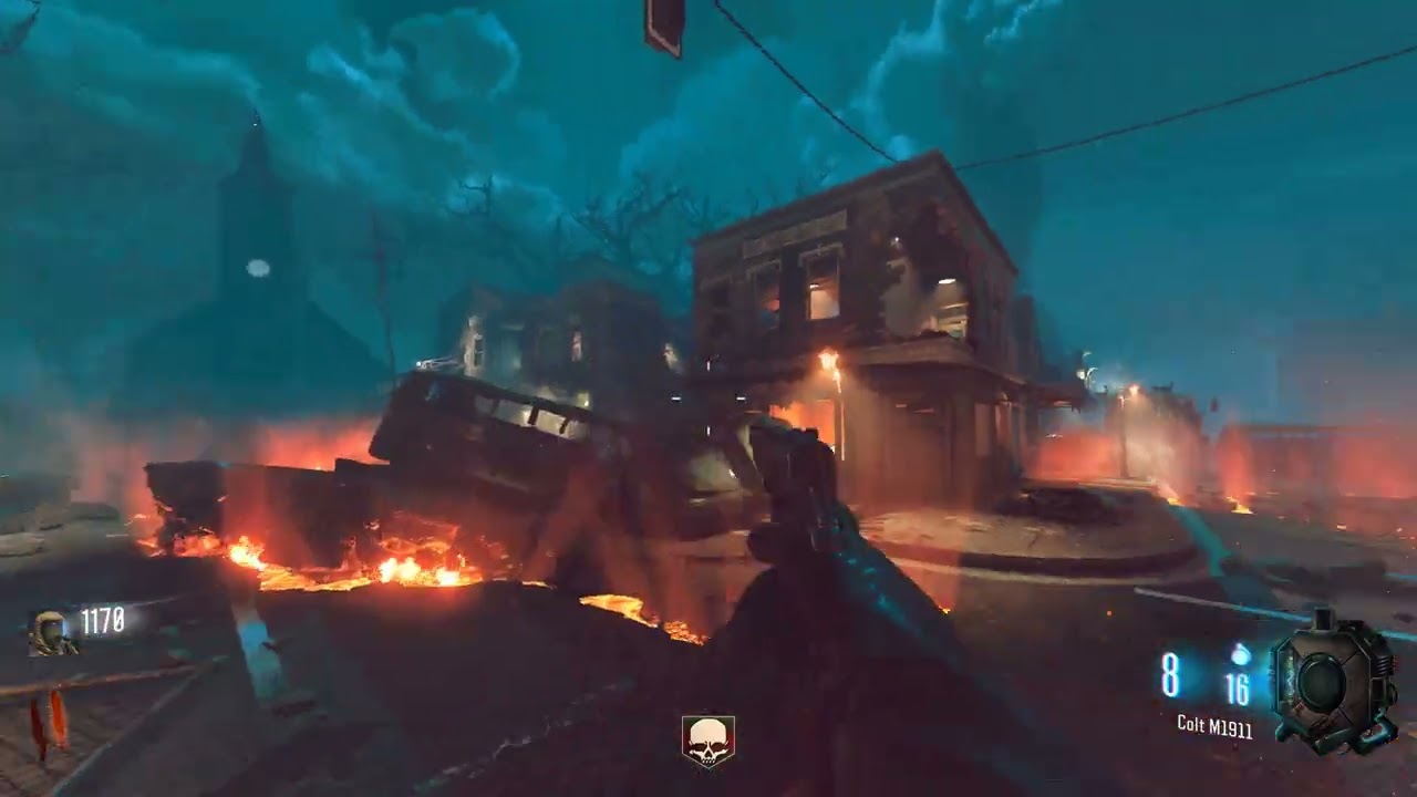 TOWN REIMAGINED 4K 60FPS PC MAX SETTINGS BO3 ZOMBIES