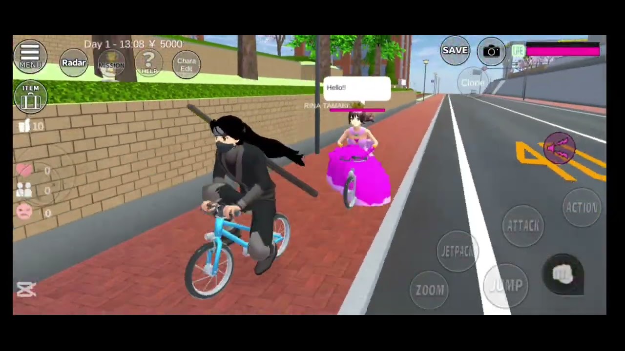 Mio and Yuta have lost their bicycles 😱😱 #Sakuraschoolsimulator +3 and up