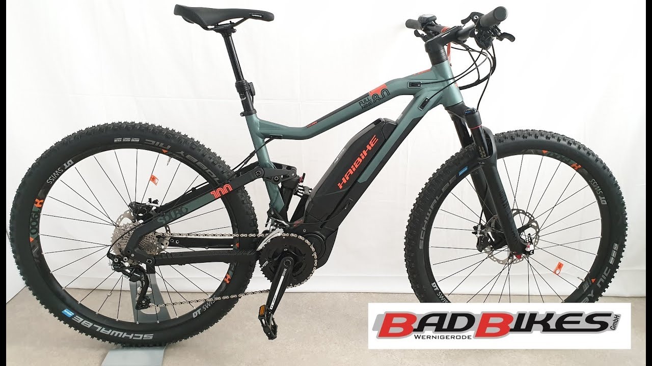 Haibike SDURO FullNine 8.0 Yamaha PW-X 80NM Ontube 500WH eConnect Shimano Deore XT Elektro Fahrrad