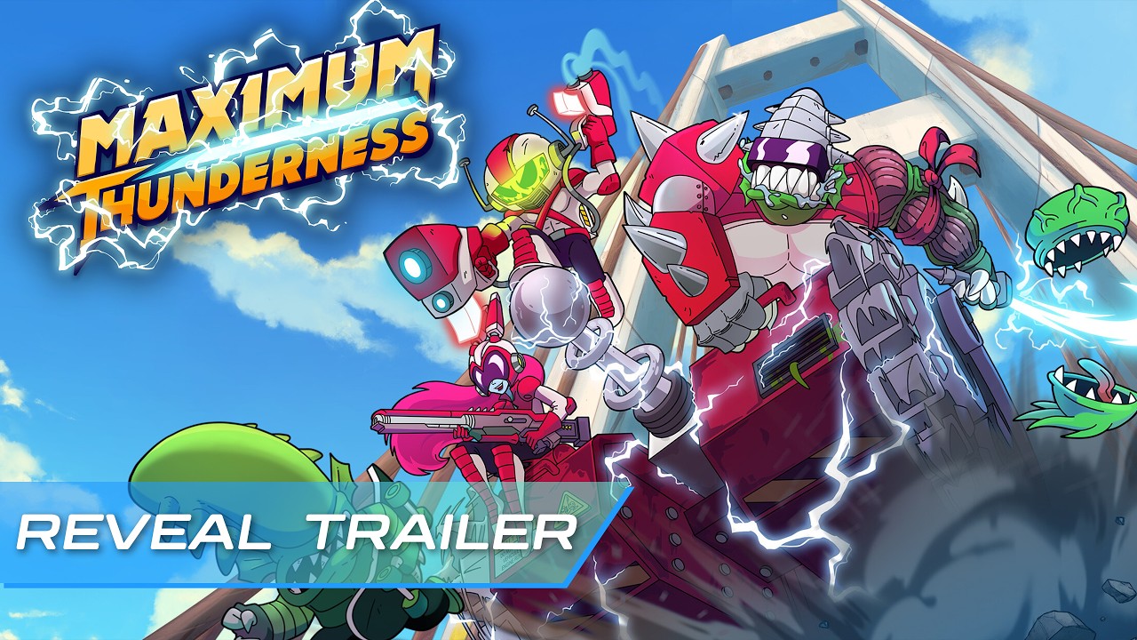 MAXIMUM THUNDERNESS - Reveal Trailer | Chaotic Co-Op Action Against Alien Invaders