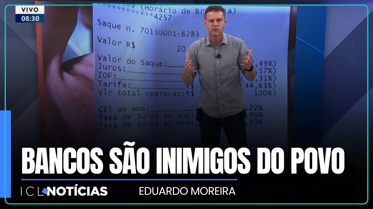 JUROS ABUSIVOS s&atilde;o uma prova de que os bancos s&atilde;o INIMIGOS do povo. O que o Santander faz &eacute; ABSURDO!