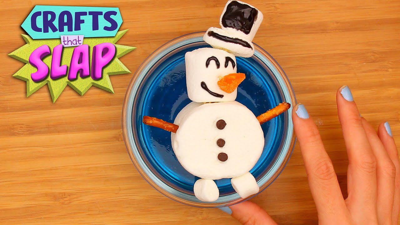 Sweet Snowman Snacks! DIY Winter Time Treats | CRAFTS THAT SLAP