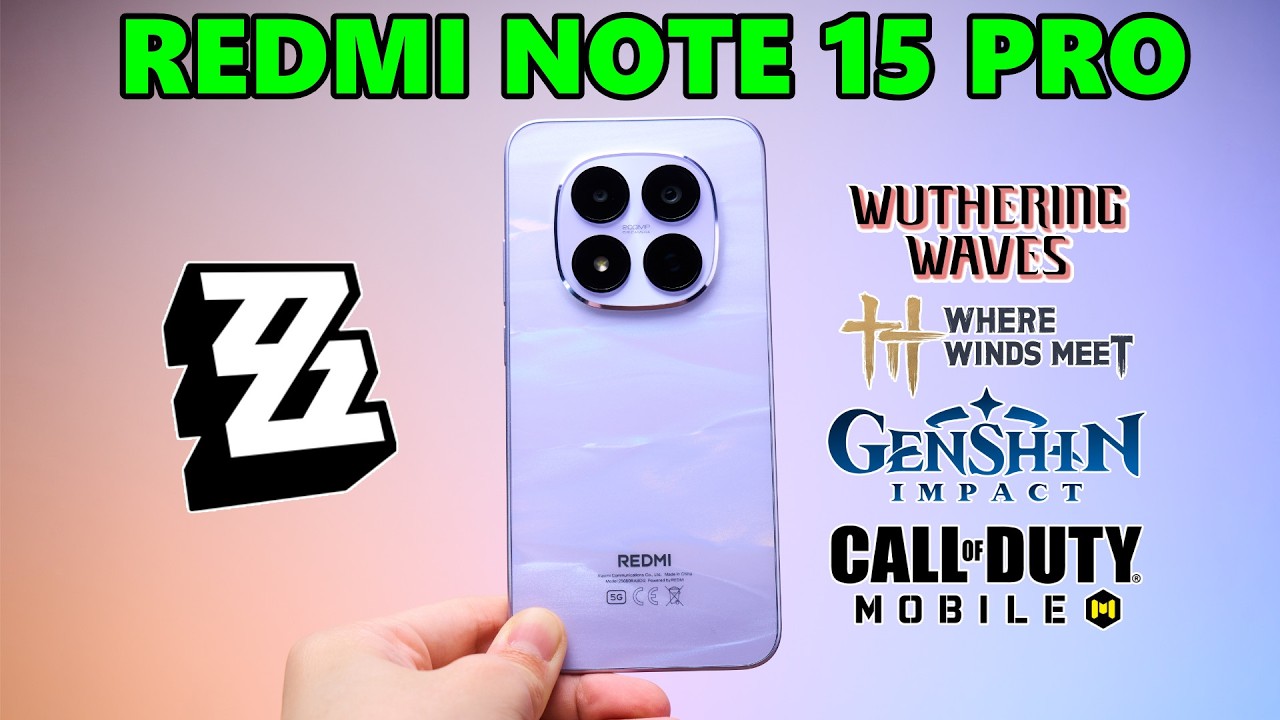 Test gier - REDMI Note 15 Pro z MediaTek Dimensity 7400-Ultra!