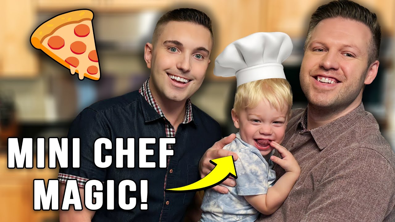 FAMILY PIZZA NIGHT: COOKING WITH OUR NEPHEW | Habitually Henry