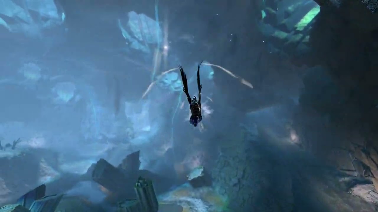 GW2: Griffon Flying - Tangled Depths