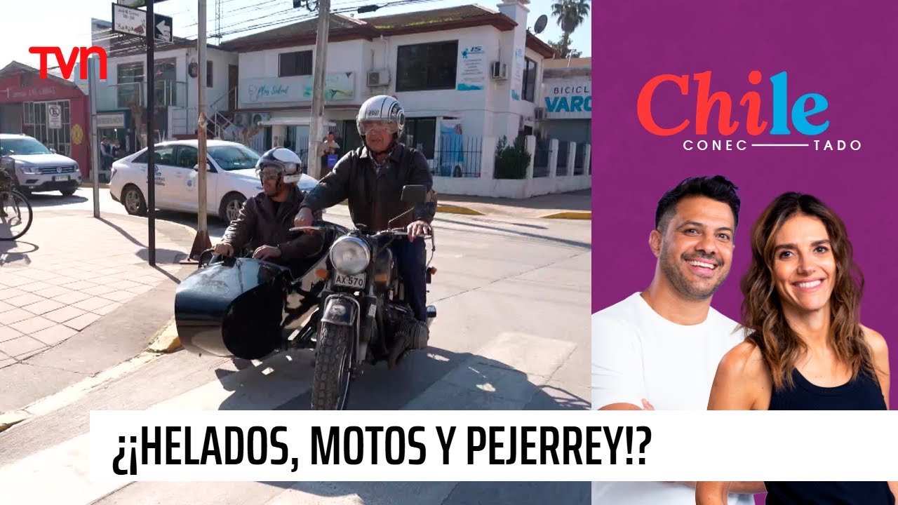 &iquest;Qu&eacute; tienen que ver el helado, las motos y el pejerrey? Sim&oacute;n lo descubre en Las Cabras |CLConectado
