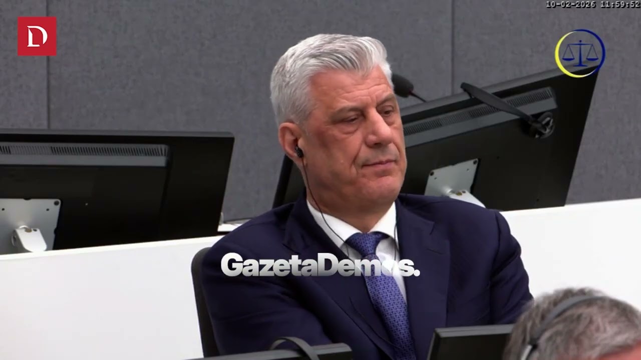 Ja si reaguan Hashim Tha&ccedil;i e t&euml; tjer&euml;t kur kryeprokurorja tha fjal&euml;t e fundit p&euml;r d&euml;nimin e tyre