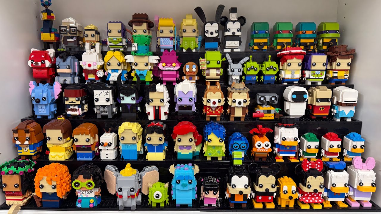 Обновляем нашу коллекцию LEGO BRICKHEADZ: 15 новинок!