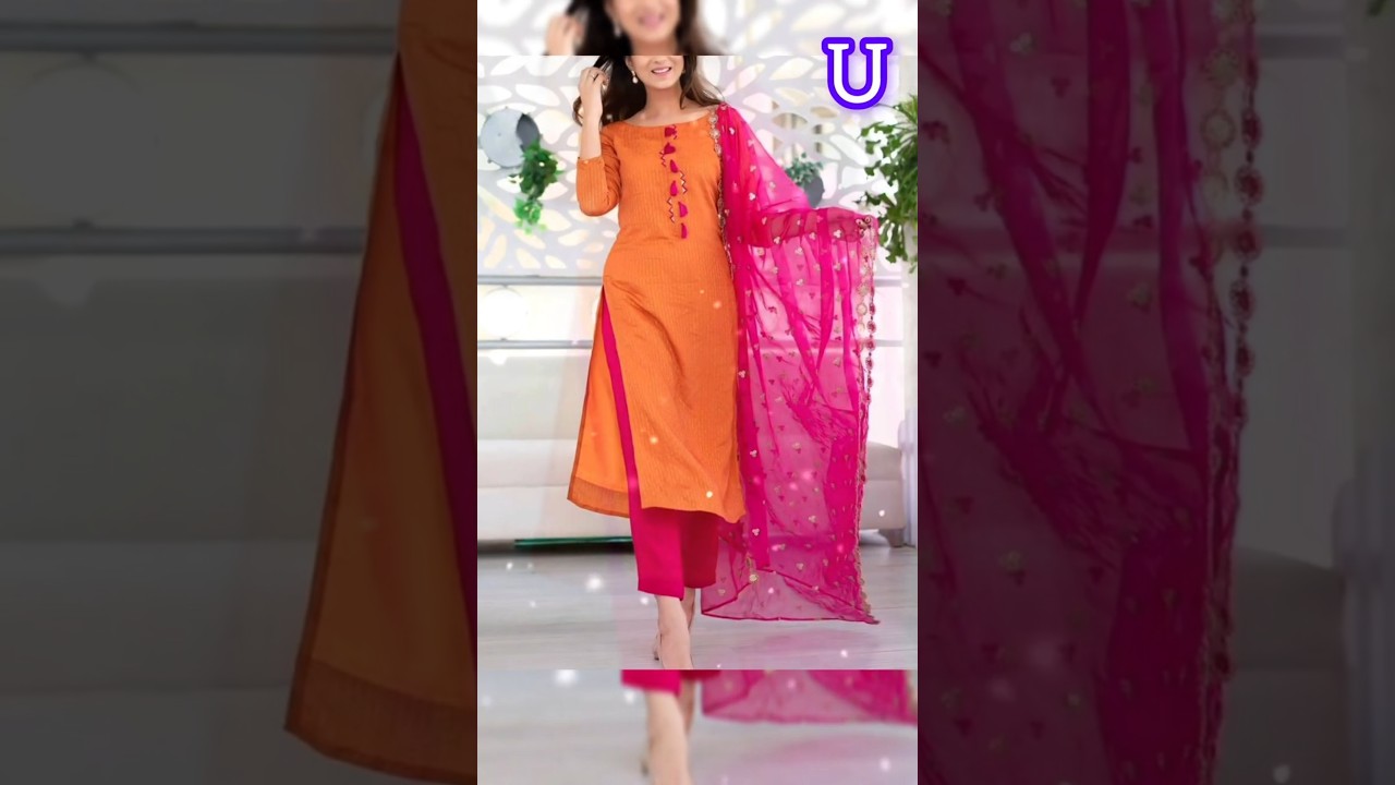 😳choose ur daily ware😍long kurti+pant with duppata💞#trending#kurti#youtubeshorts#shorts#fashion