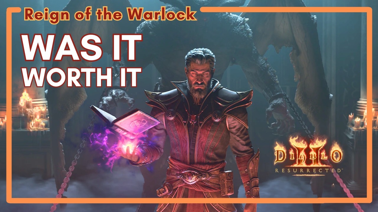 Diablo 2 Resurrected: Holy Grail Episode 65 – My honest opinion on Reign of the Warlock