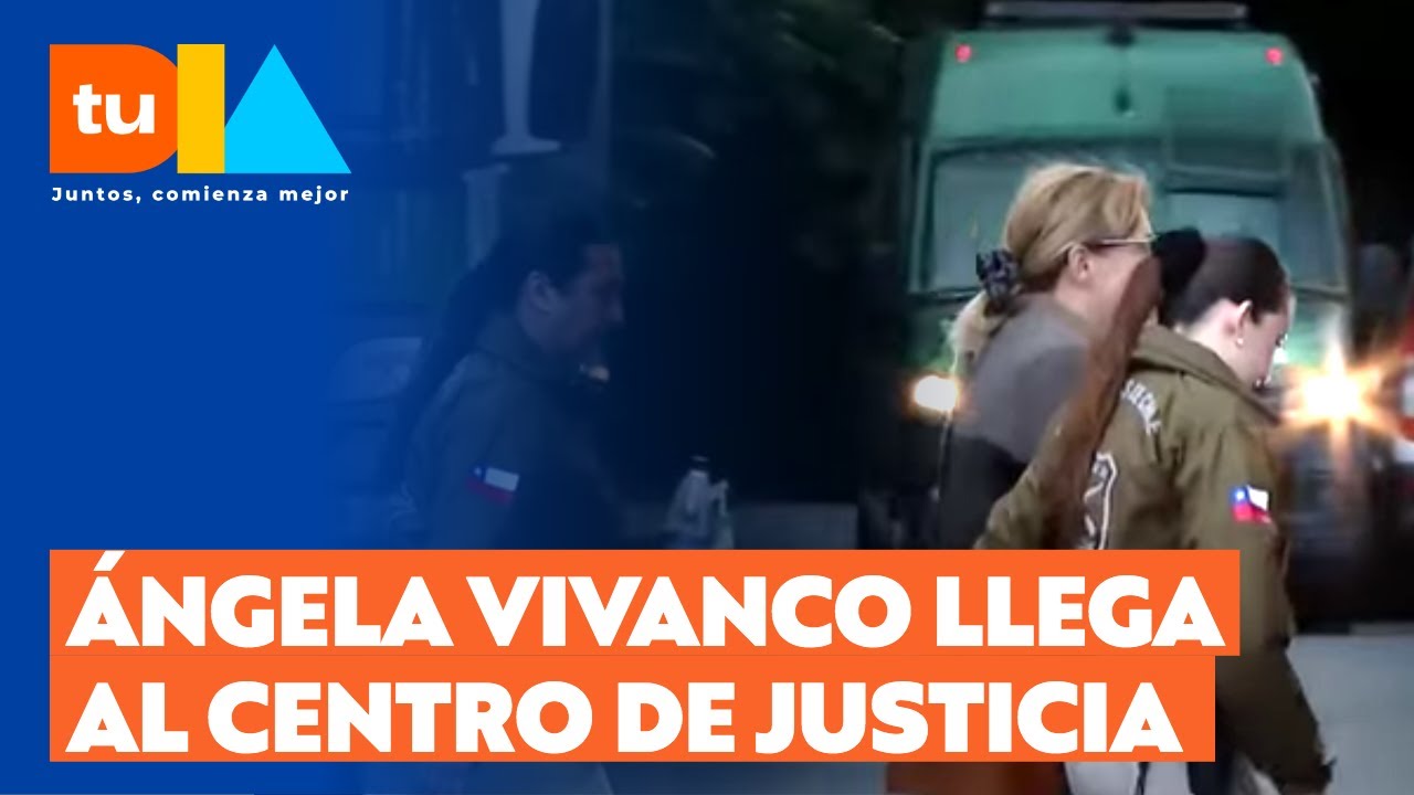 Caótica llegada de exministra de la Corte Suprema Ángela Vivanco al Centro de Justicia | Tu Día