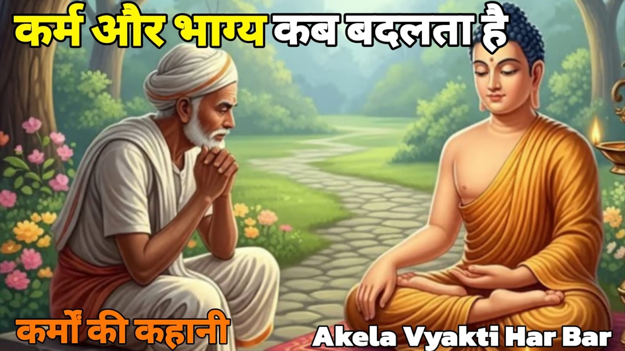 अपने कर्मों से भाग्य कैसे बदलता है || भाग्य और कर्मों का खेल ||#motivation #inspirationalstory