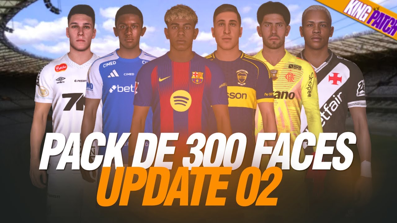 PACK DE 300 FACES KING PATCH UPDATE 02