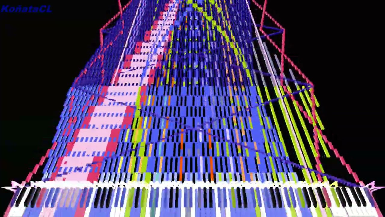 [Black MIDI] a-ha - Take On Me V2 - 3.27 Millones de notas || No Lag