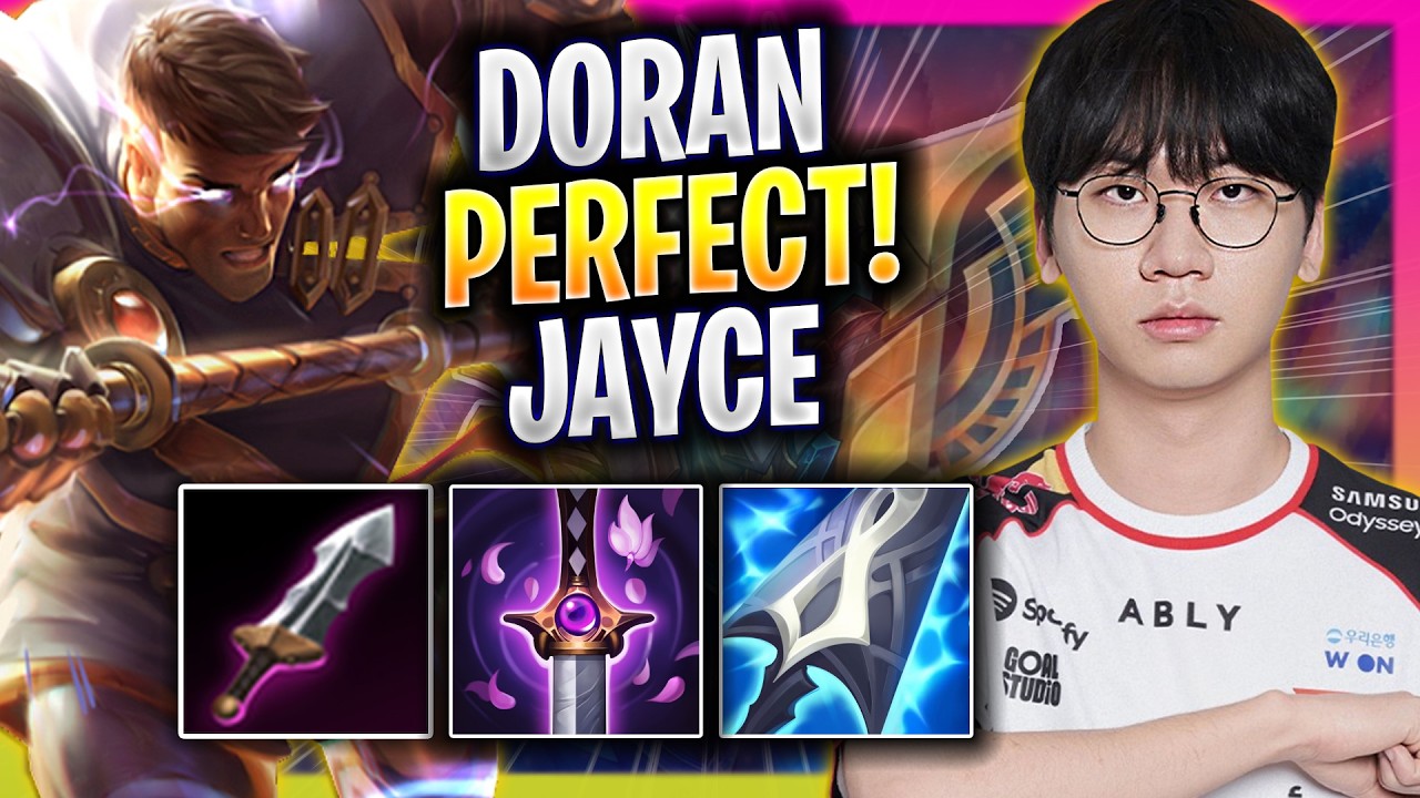 DORAN PERFECT GAME WITH JAYCE! - T1 Doran Plays Jayce TOP vs Urgot! | Season 2026