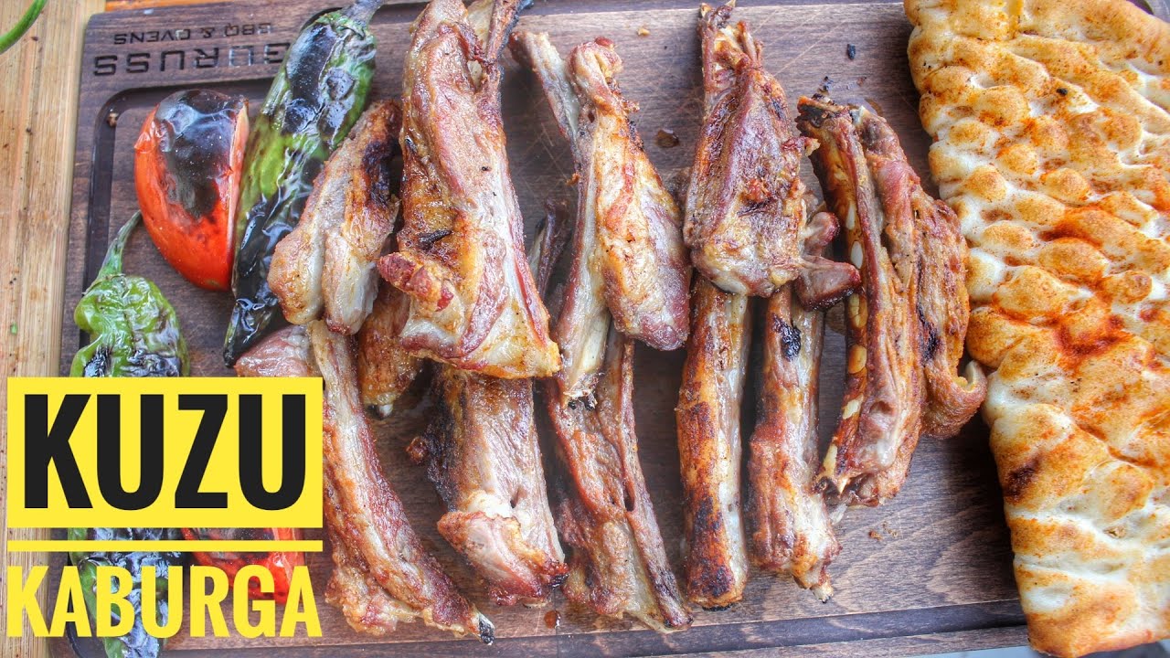 KUZUNUN EN LEZZETLİ YERİ!! MANGALDA KUZU KABURGA NASIL YAPILIR?
