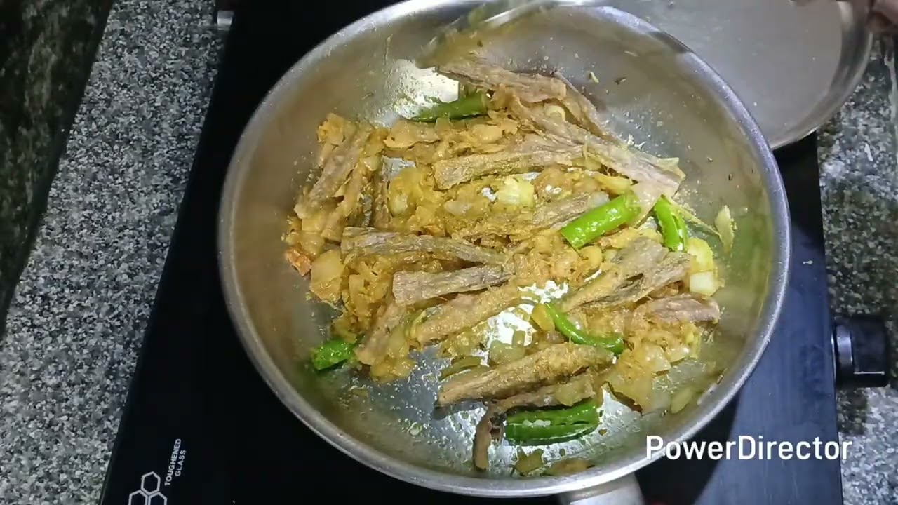 ఎండు బొమ్మిడాల చేపల కూర | Dry Bombay duck fish curry@sunitha's recipes.