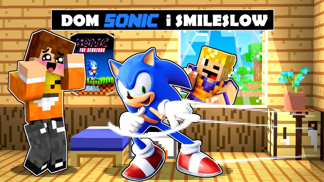 ZNALAZŁEM DOM SMILESLOW I SONICA w MINECRAFT! ZOBACZYŁEM TO...