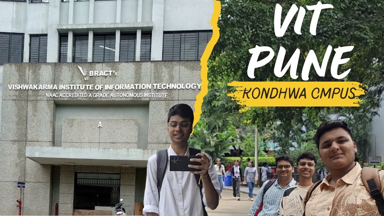 First Day At VIT Pune | VIT Campus Tour