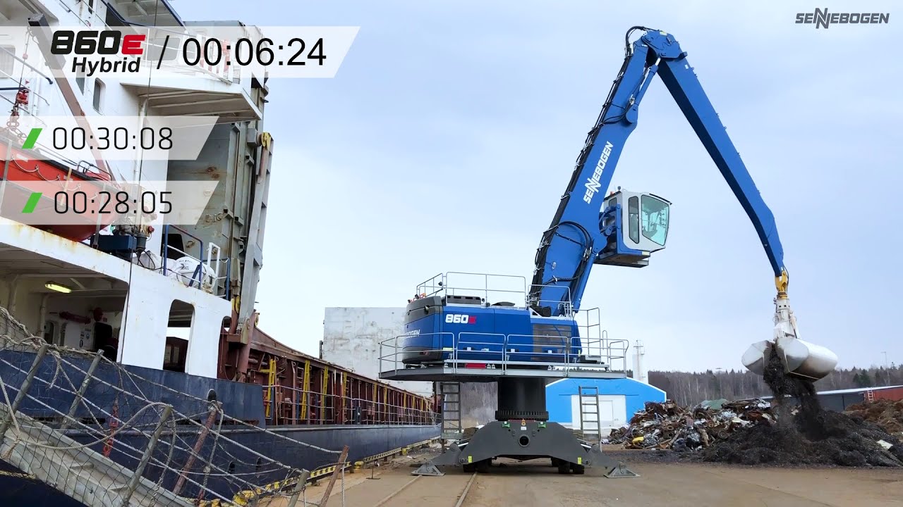 SENNEBOGEN 860 Hybrid - BIG PORT SKILLS in Sweden