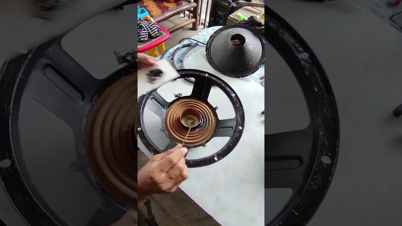 Alignment of a new speaker coil. Full Video Tutorial. 