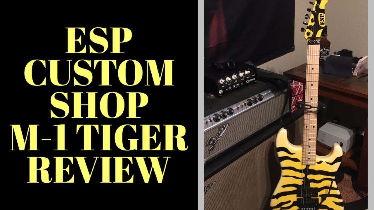 ESP - George Lynch Custom M-1 Tiger - Guitar Demo Review