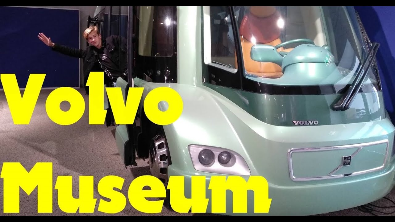 Volvo Museum. Göteborg, Sweden. Музей автомобилей Вольво, Швеция. Radodar TV. 4K UHD. July 25, 2019