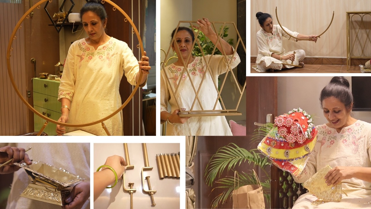 Navratri Backdrop Ideas , My Pooja & Decoration Ideas नवरात्रि का सामान और पूजा  Dishwasher Problem