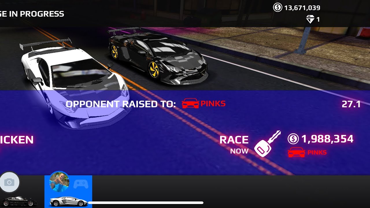 Rush racing 2 pinks