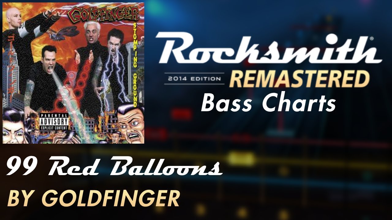 Goldfinger - 99 Red Balloons | Rocksmith® 2014 Edition | Bass Chart
