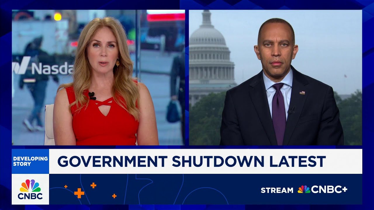 Watch CNBC's full interview with House Minority Leader Rep. Hakeem Jeffries