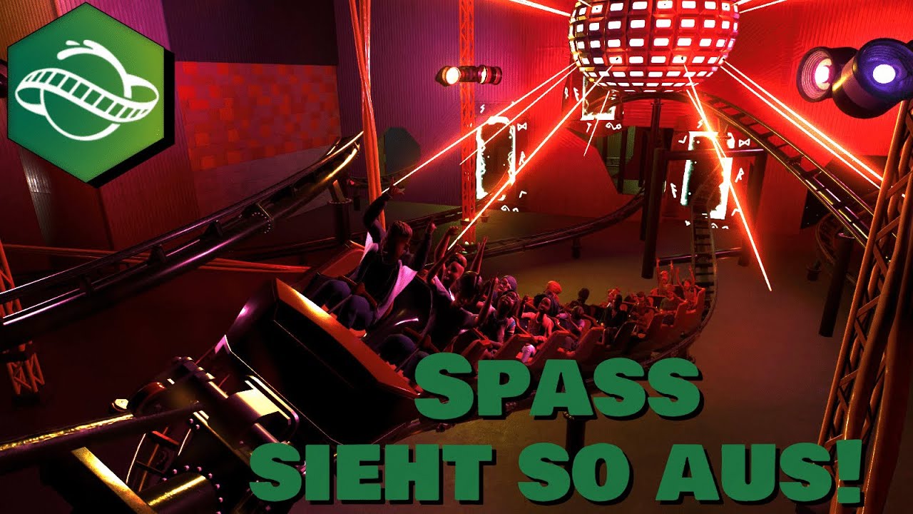 Disco Indoor Achterbahn | Planet Coaster 2: Coltigs Fjord