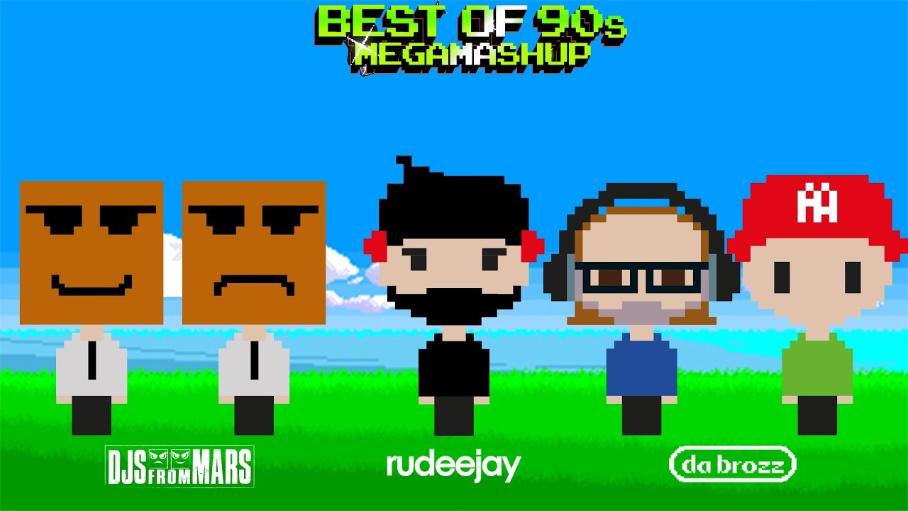 Best Of 90s Megamashup (40 tracks in 4 minutes by Djs from Mars x Rudeejay & Da Brozz)