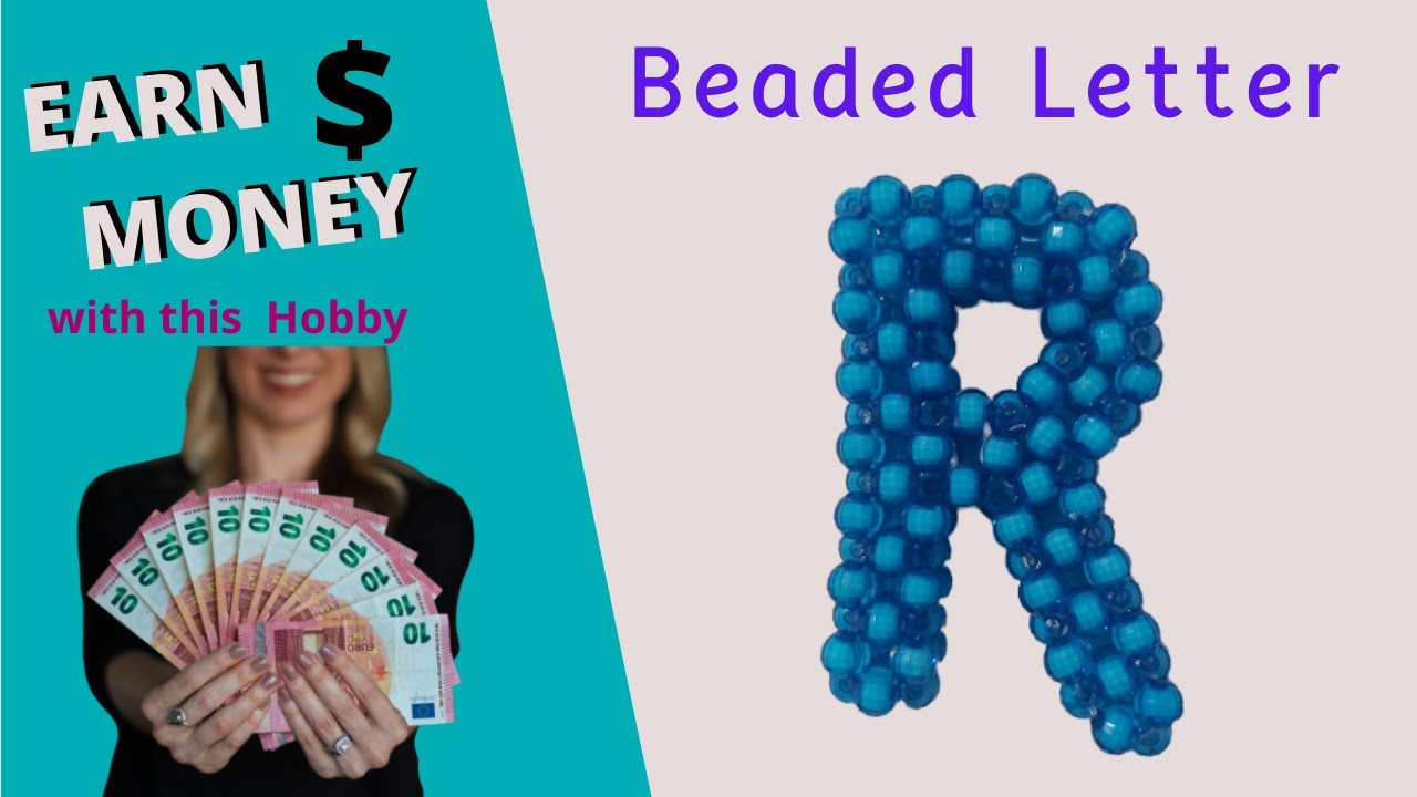 How to Make Beaded Letter R