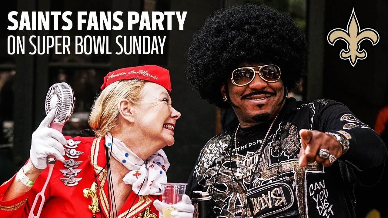 New Orleans Saints Fans Party in the Streets Instead of Watching the Super Bowl