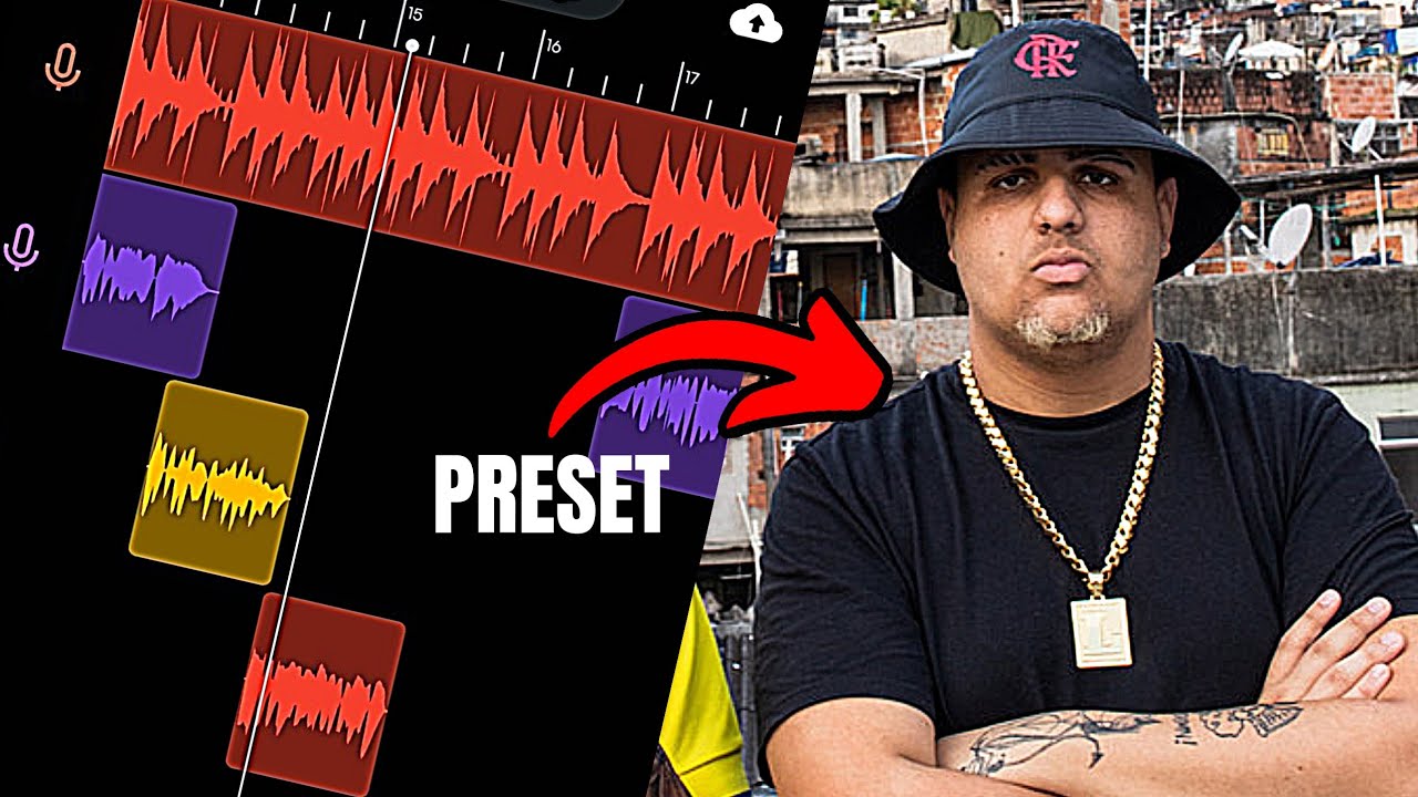 Preset de voz 'DETROIT' no bandlab,como fazer detroit no celular
