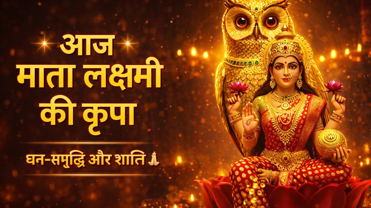 सुबह-सुबह माँ लक्ष्मी की अमृतवाणी | धन, सुख और शांति के लिए#MaaLakshmi#LakshmiAmritwani#