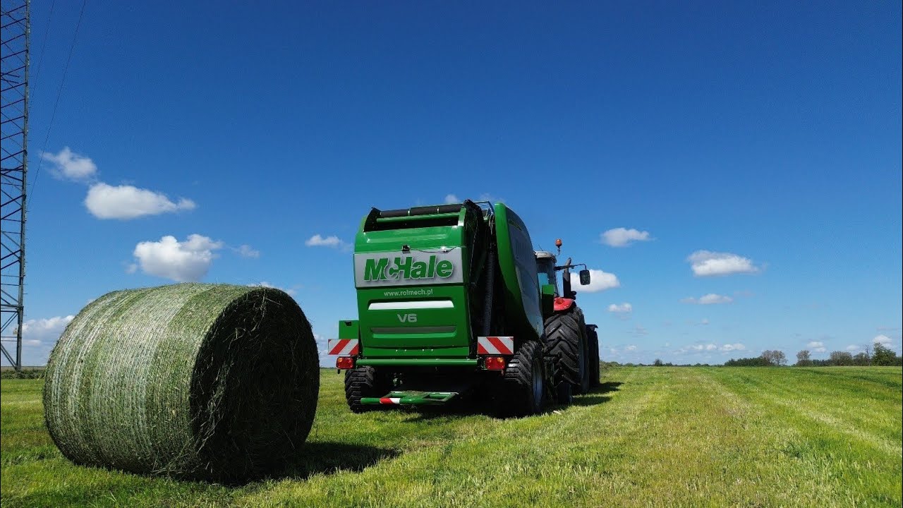 Nowa prasa McHale V6 750 wyrusza w pole! ROLMECH