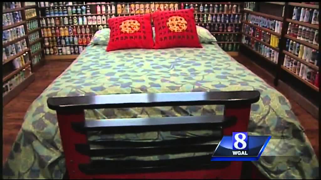Man builds 6,500-square-foot house to hold beer can collection