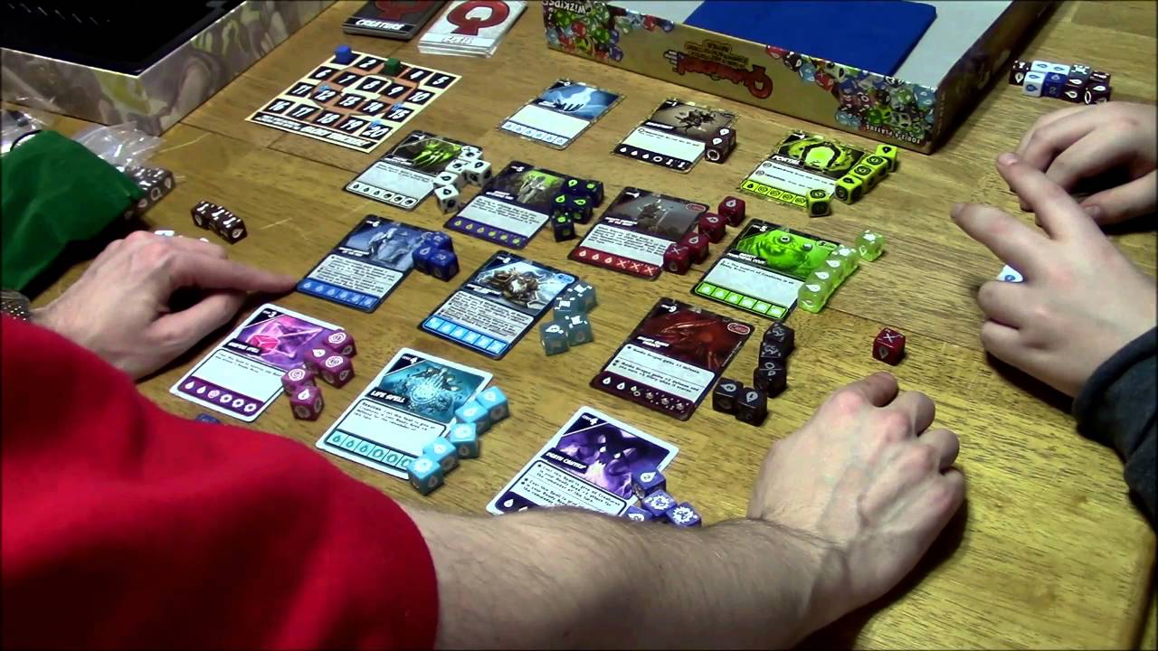 DGA Plays Board Games: Quarriors w/ Vinnie Jr