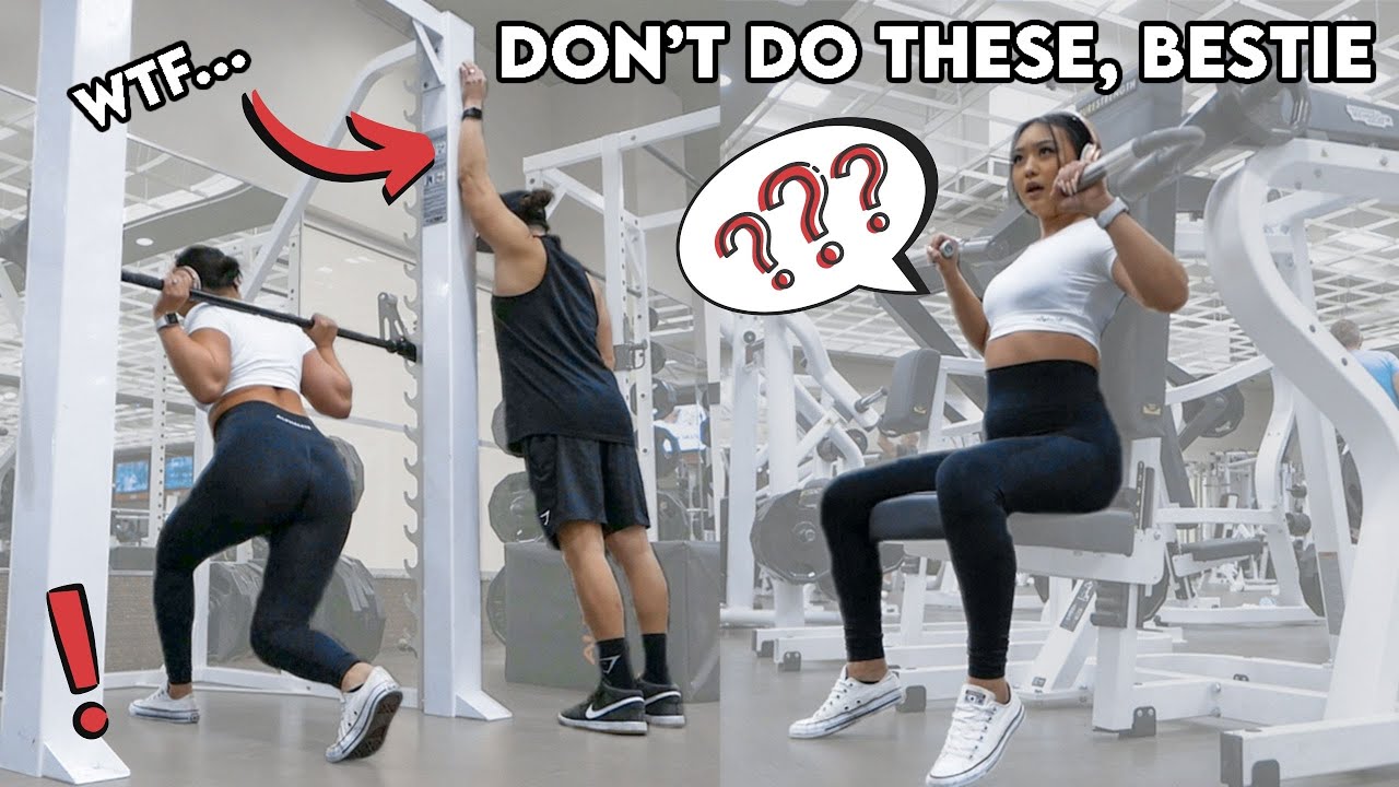 6 "MISTAKES" TO AVOID AT THE GYM