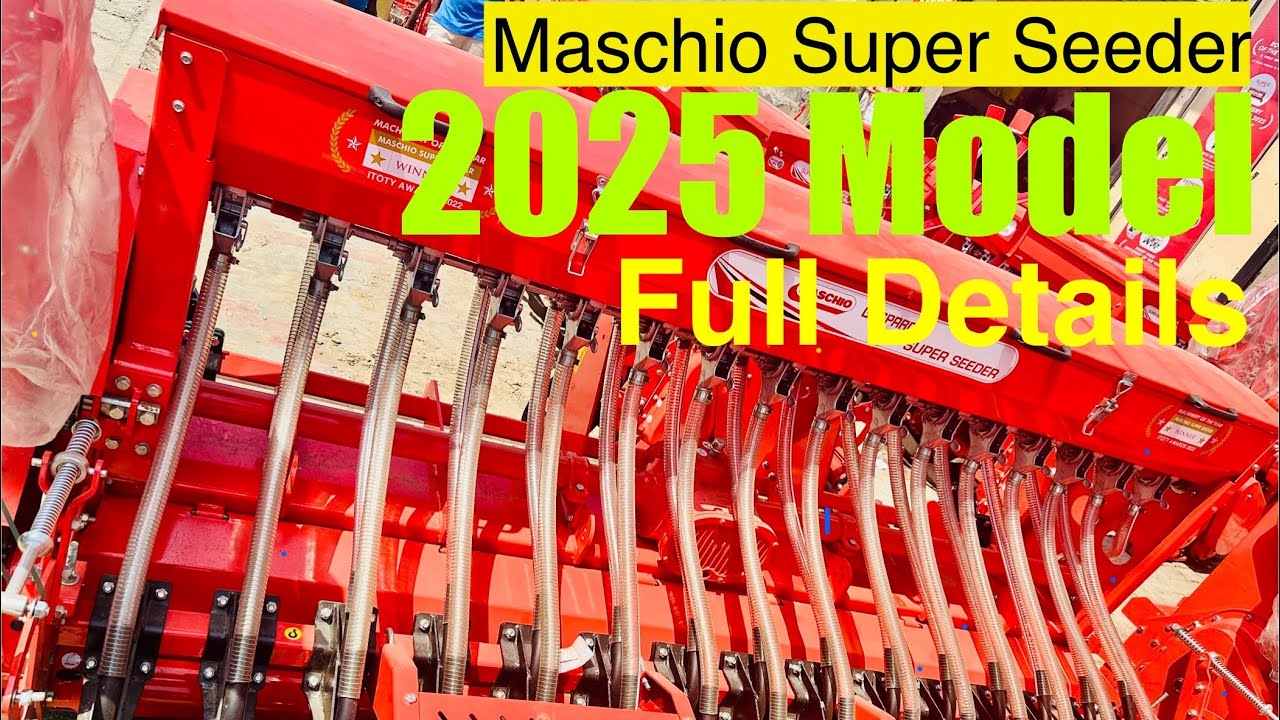 New Italian Maschio Super Seeder Model 2025 full detailed Video… #doabaagro #maschio
