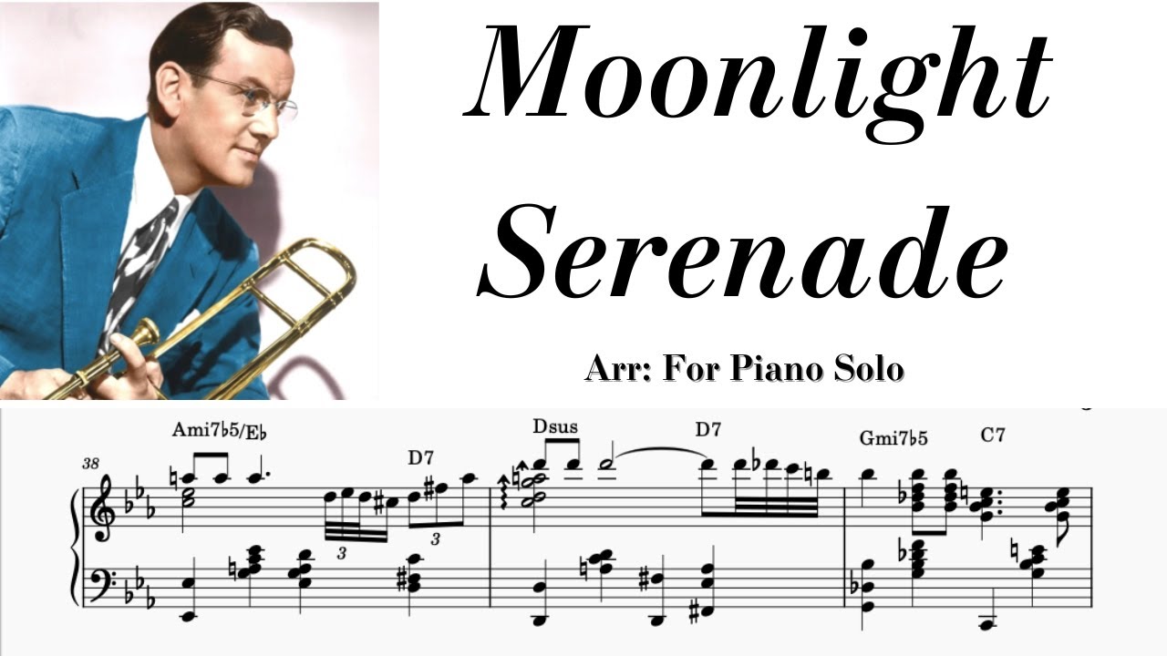 Moonlight Serenade Glenn Miller Piano Solo