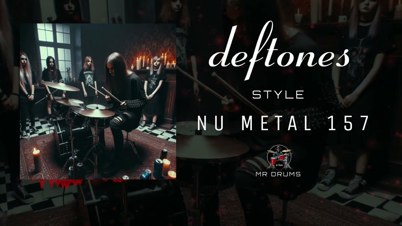 Nu Metal Drum Track | Deftones Style | 140 BPM